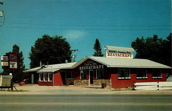 Bears Country Inn - Old Postcard Photo